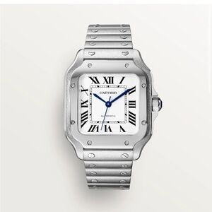 Lost Cartier Silver Timepiece with Blue Accents south Florida will reward
